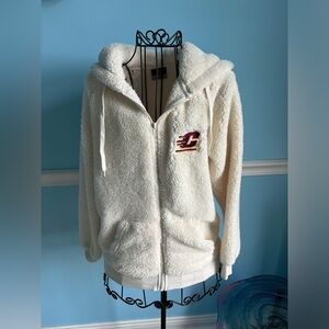 Central Michigan University Chippewas Ladies Cozy Fleece Jacket